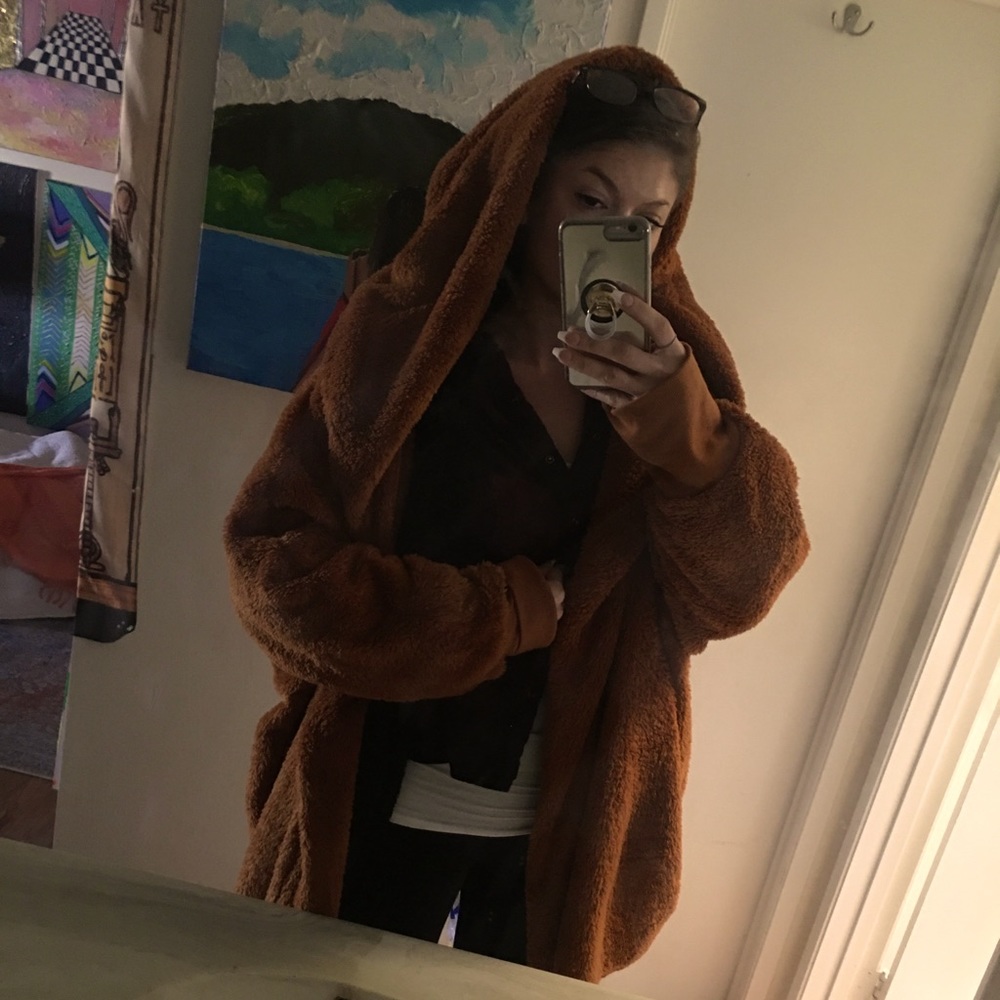 Fuzzy sweater